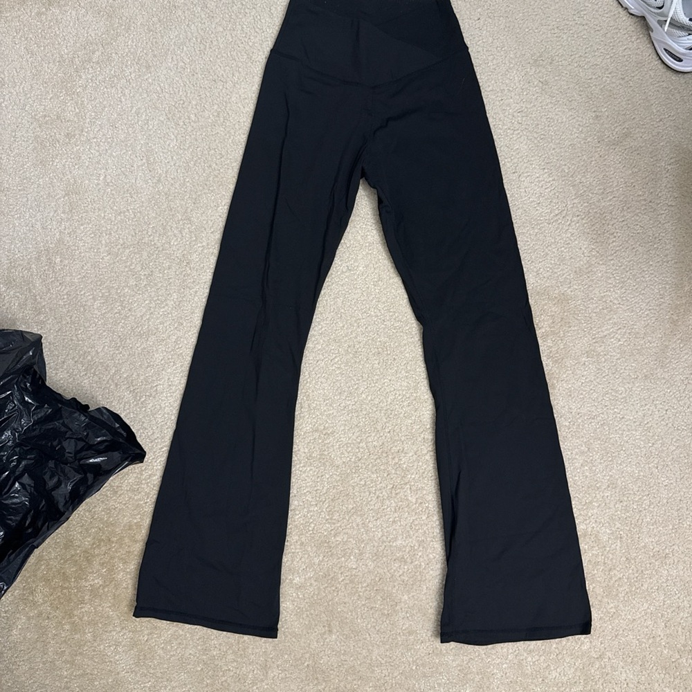 Black Flare leggings for Women